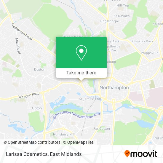 Larissa Cosmetics map