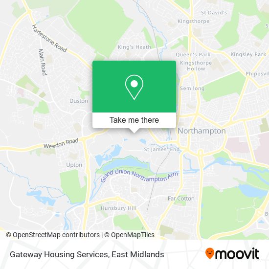 Gateway Housing Services map