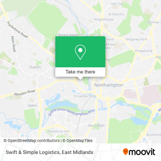 Swift & Simple Logistics map