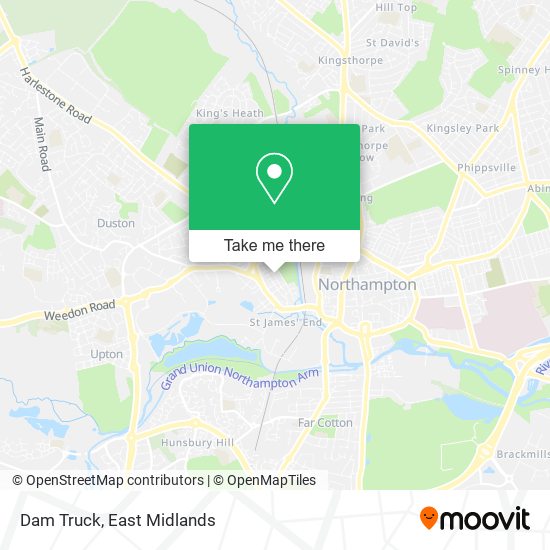 Dam Truck map