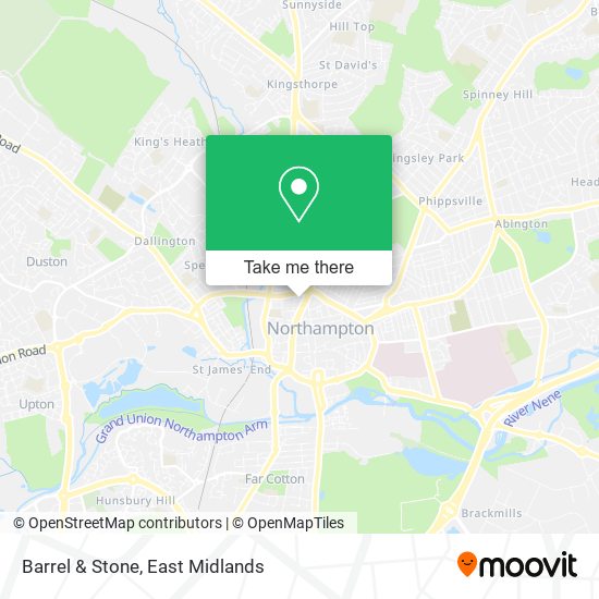 Barrel & Stone map