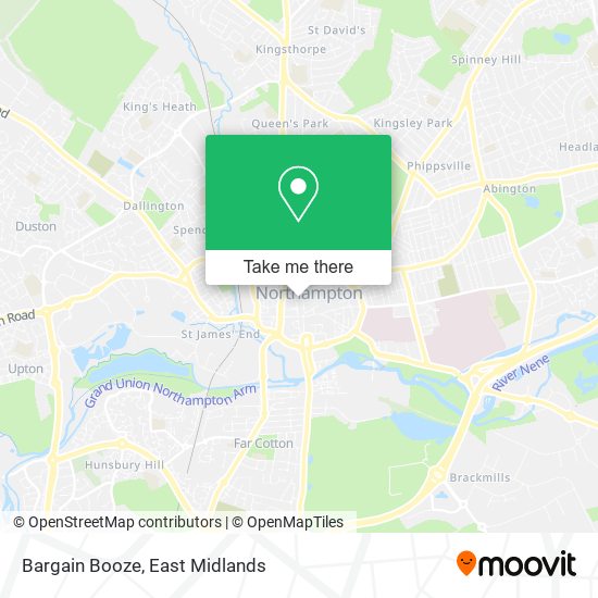 Bargain Booze map