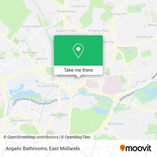 Angelic Bathrooms map