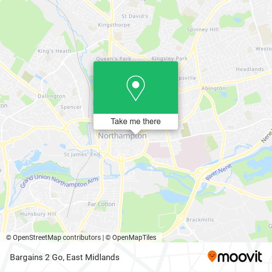 Bargains 2 Go map