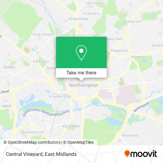 Central Vineyard map