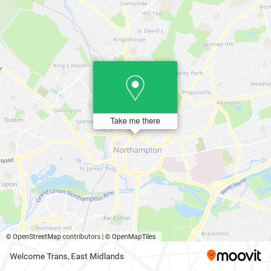 Welcome Trans map