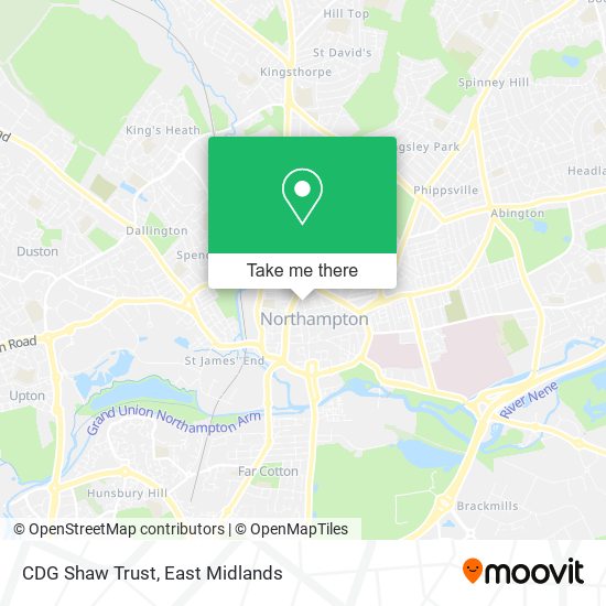CDG Shaw Trust map