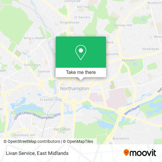 Livan Service map