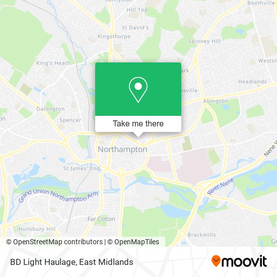 BD Light Haulage map