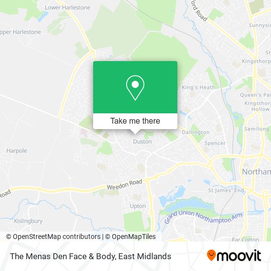 The Menas Den Face & Body map