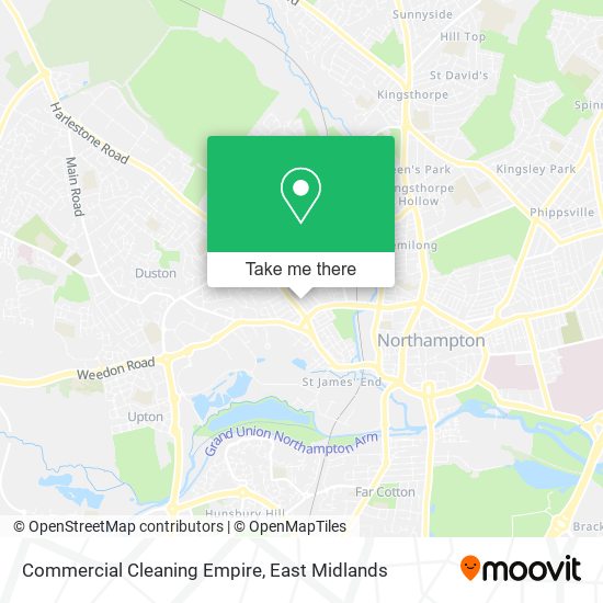 Commercial Cleaning Empire map