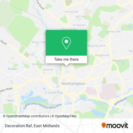 Decoration Raf map