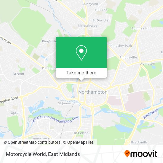 Motorcycle World map