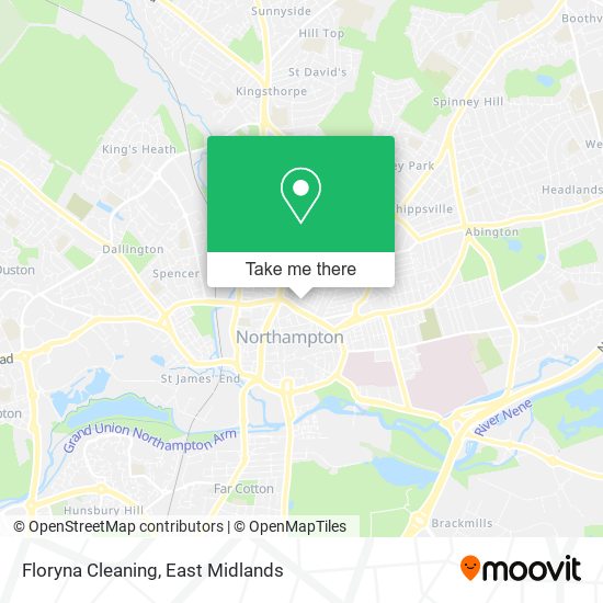 Floryna Cleaning map