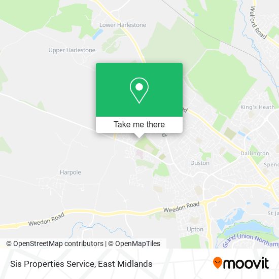 Sis Properties Service map
