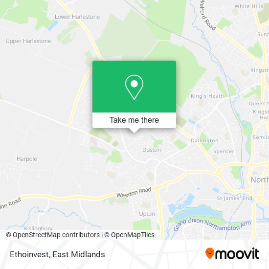 Ethoinvest map