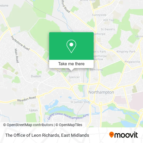 The Office of Leon Richards map