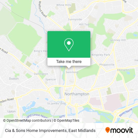 Cia & Sons Home Improvements map
