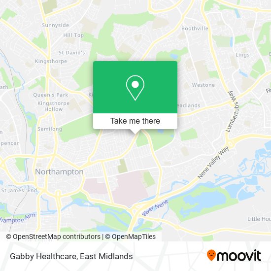 Gabby Healthcare map