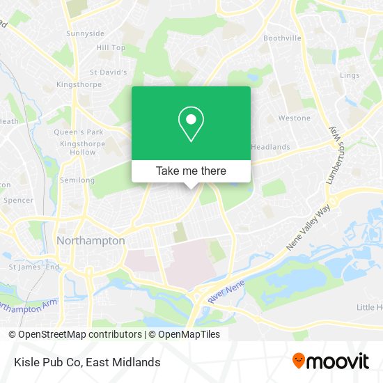 Kisle Pub Co map