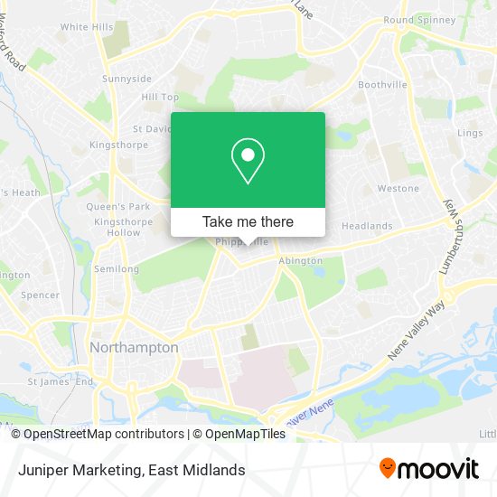 Juniper Marketing map
