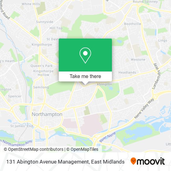 131 Abington Avenue Management map