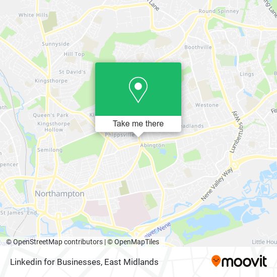 Linkedin for Businesses map