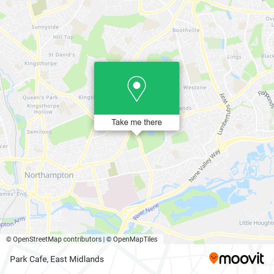 Park Cafe map