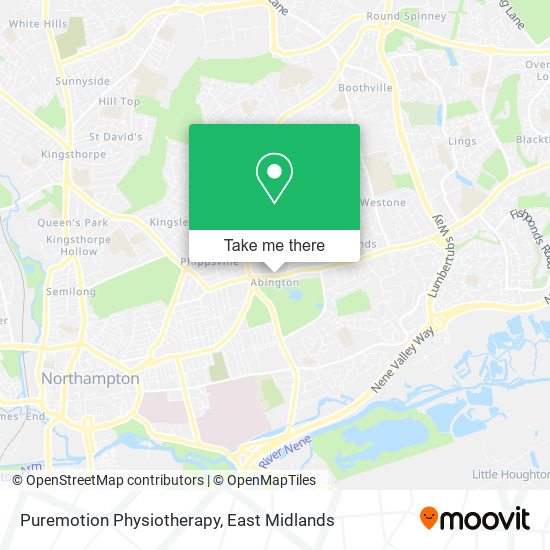 Puremotion Physiotherapy map