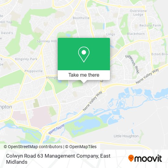 Colwyn Road 63 Management Company map