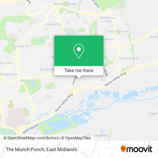 The Munch Punch map