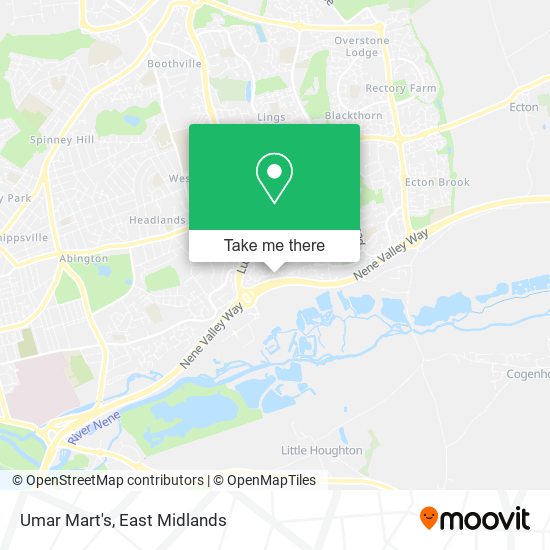 Umar Mart's map