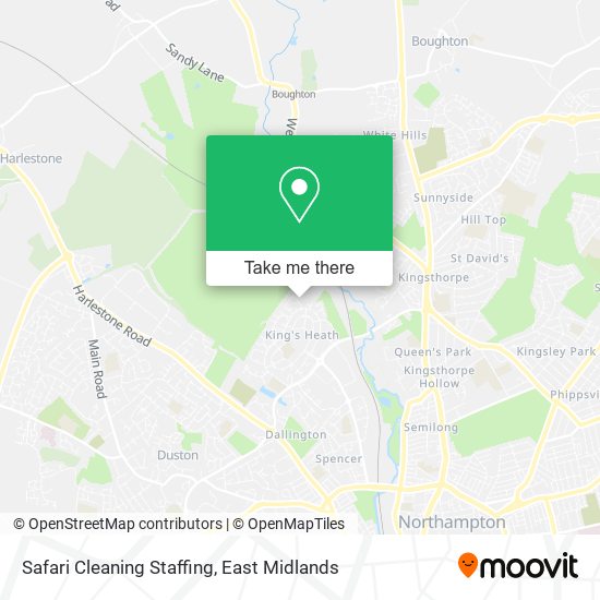 Safari Cleaning Staffing map