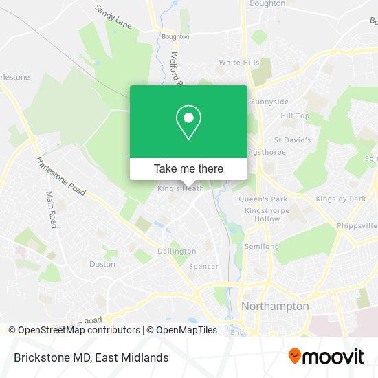 Brickstone MD map