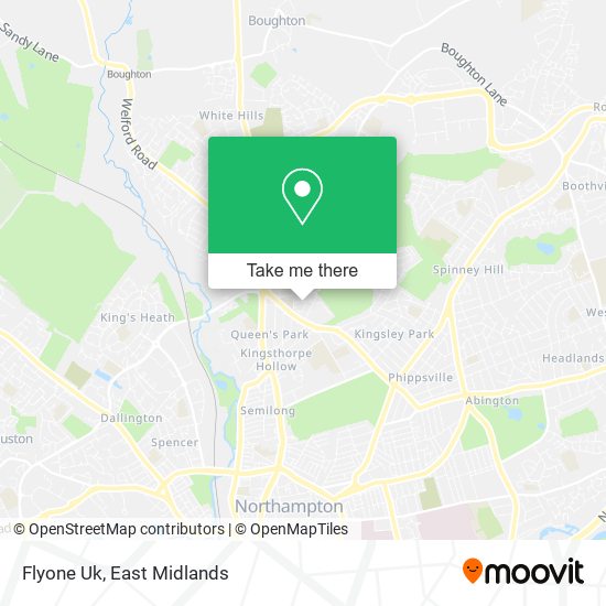 Flyone Uk map
