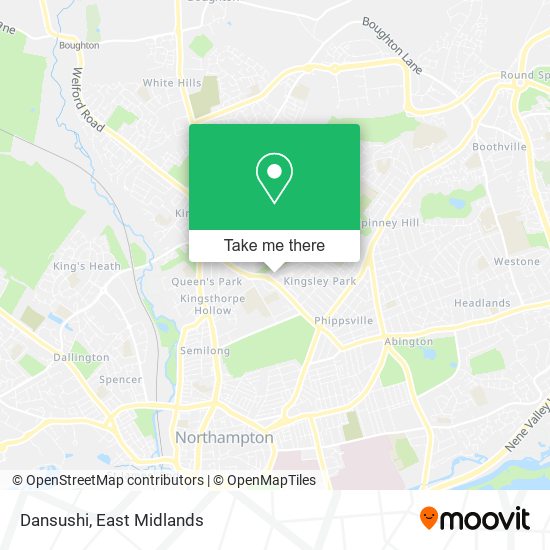 Dansushi map