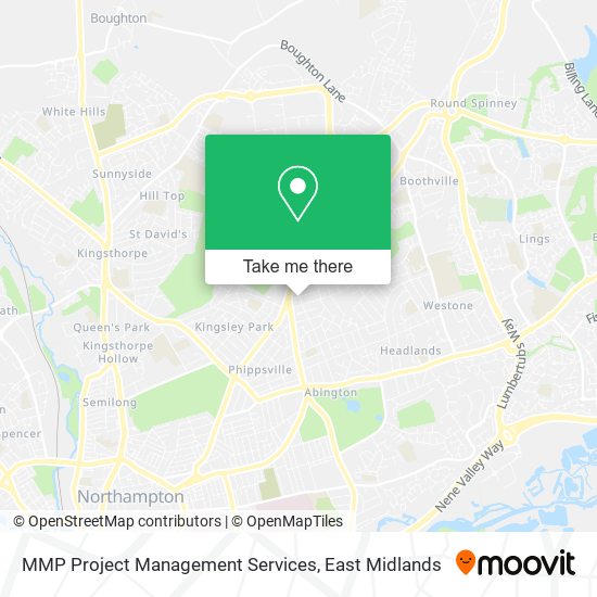 MMP Project Management Services map