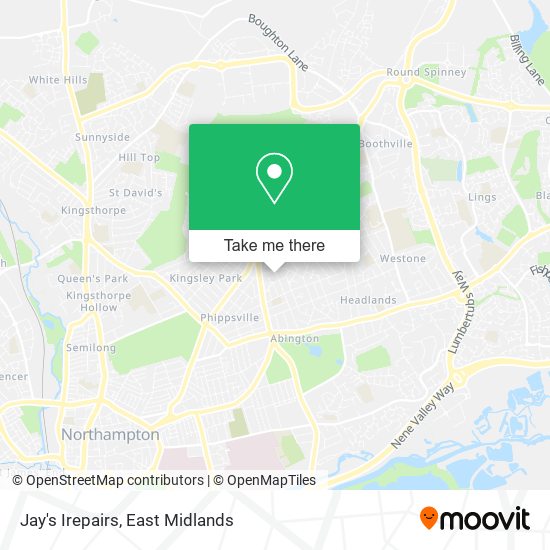 Jay's Irepairs map