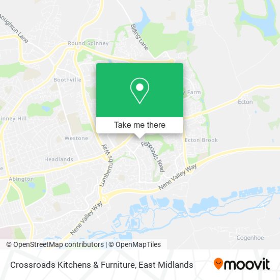 Crossroads Kitchens & Furniture map