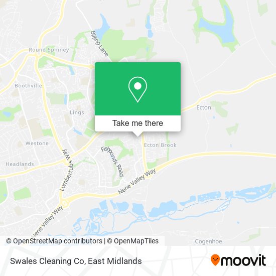 Swales Cleaning Co map