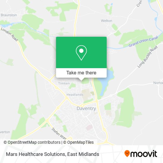 Mars Healthcare Solutions map