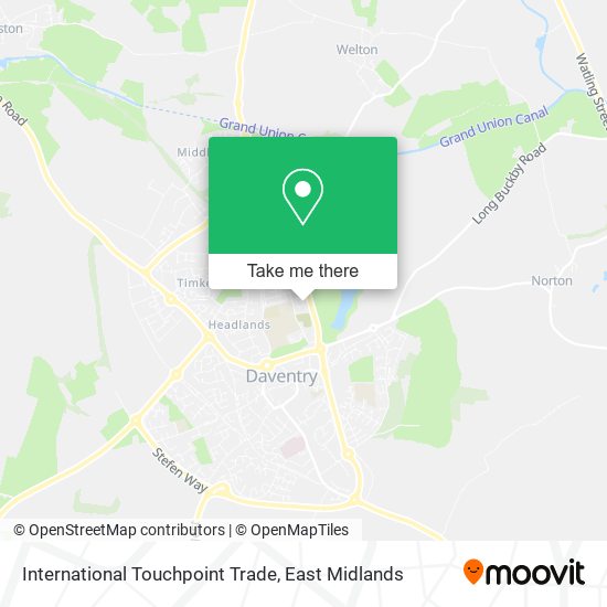 International Touchpoint Trade map