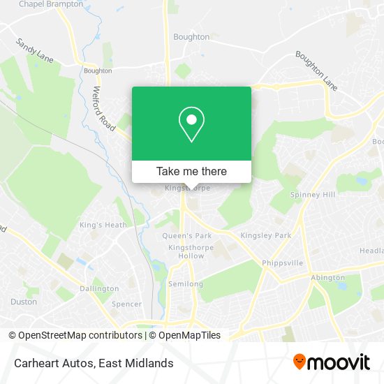 Carheart Autos map