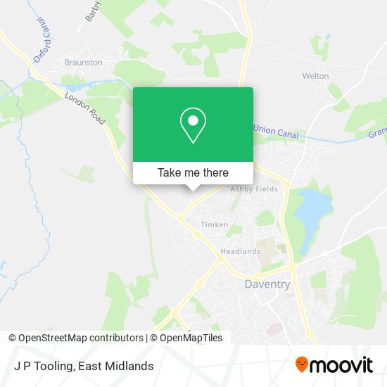 J P Tooling map