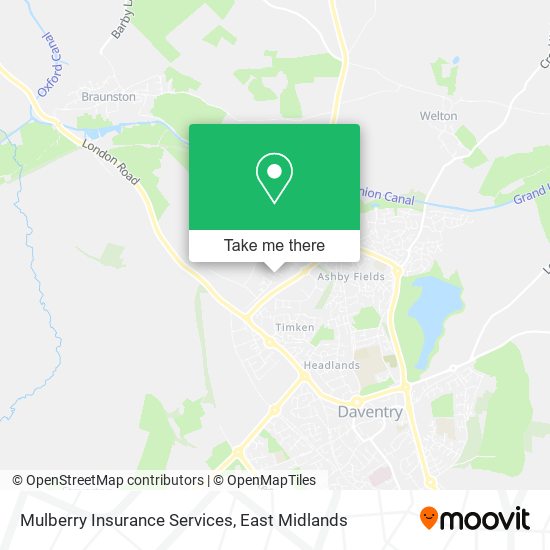 Mulberry Insurance Services map