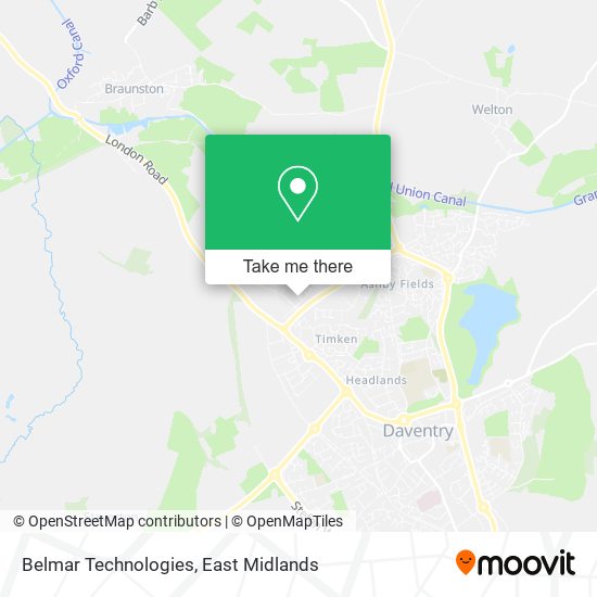 Belmar Technologies map