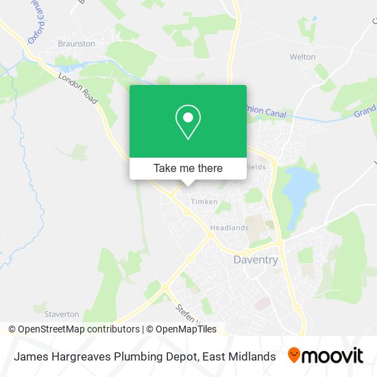 James Hargreaves Plumbing Depot map