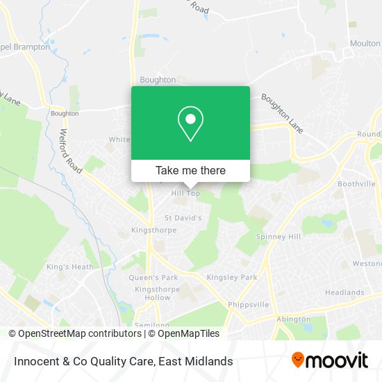 Innocent & Co Quality Care map