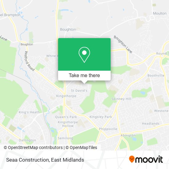 Seaa Construction map