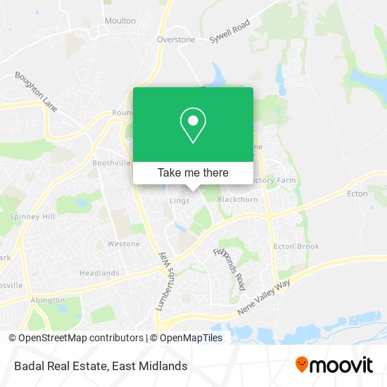 Badal Real Estate map